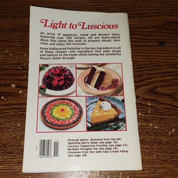 Favorite Recipes Light to Luscious (Softcover, 1988) - Picture 2 of 3